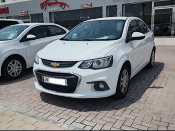 Chevrolet  Aveo  2019  Automatic  120,000 Km  4 Cylinder  Front Wheel Drive (FWD)  Sedan  White  With Warranty