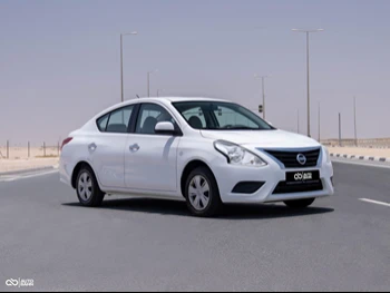 Nissan  Sunny  2018  Automatic  120,000 Km  4 Cylinder  Front Wheel Drive (FWD)  Sedan  White