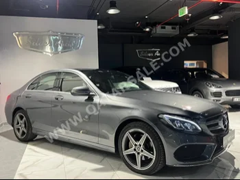 Mercedes-Benz  C-Class  200  2018  Automatic  114,000 Km  4 Cylinder  Rear Wheel Drive (RWD)  Sedan  Gray