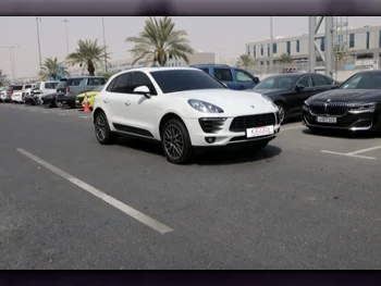 Porsche  Macan  Turbo  2018  Automatic  113,000 Km  4 Cylinder  Four Wheel Drive (4WD)  SUV  White  With Warranty