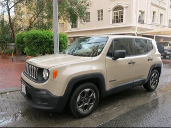 Jeep  Renegade  Sport  2016  Automatic  93,000 Km  4 Cylinder  Front Wheel Drive (FWD)  SUV  Beige