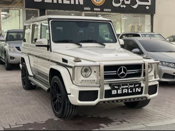 Mercedes-Benz  G-Class  63 AMG  2016  Automatic  132,000 Km  8 Cylinder  Four Wheel Drive (4WD)  SUV  White