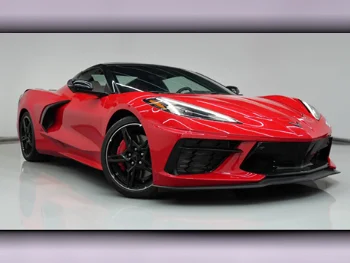 Chevrolet  Corvette  C8  2023  Automatic  2,500 Km  8 Cylinder  Rear Wheel Drive (RWD)  Coupe / Sport  Red  With Warranty