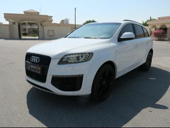 Audi  Q7  2015  Automatic  110,000 Km  6 Cylinder  Four Wheel Drive (4WD)  SUV  White  With Warranty