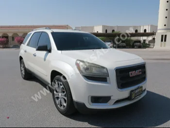 GMC  Acadia  2013  Automatic  133,000 Km  6 Cylinder  All Wheel Drive (AWD)  SUV  White  With Warranty