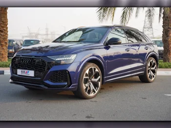 Audi  Q8  RS  2023  Automatic  0 Km  8 Cylinder  Four Wheel Drive (4WD)  SUV  Blue