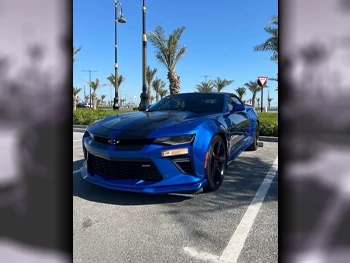 Chevrolet  Camaro  SS  2018  Automatic  40,500 Km  8 Cylinder  Rear Wheel Drive (RWD)  Convertible  Blue  With Warranty