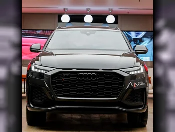  Audi  Q8  RS  2022  Automatic  12,000 Km  8 Cylinder  Four Wheel Drive (4WD)  SUV  Black  With Warranty
