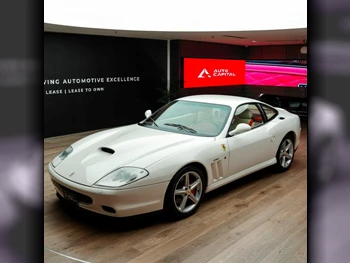 Ferrari  575  Maranello  2004  Automatic  107,000 Km  12 Cylinder  Rear Wheel Drive (RWD)  Coupe / Sport  White