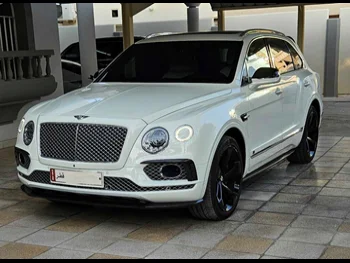 Bentley  Bentayga  First Edition  2017  Automatic  63,500 Km  12 Cylinder  Four Wheel Drive (4WD)  SUV  White