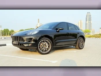 Porsche  Macan  S  2015  Automatic  77,000 Km  6 Cylinder  Four Wheel Drive (4WD)  SUV  Black  With Warranty