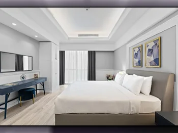 1 غرف نوم  شقة استوديو  للايجار  في الدوحة -  السد  مفروشة بالكامل