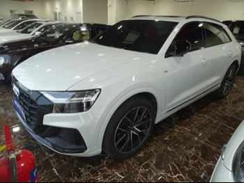 Audi  Q8  S-Line  2019  Automatic  61,000 Km  6 Cylinder  All Wheel Drive (AWD)  SUV  White  With Warranty