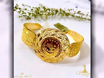 Gold Woman  Bracelet  By Weight  Turkey  18.67 Gram  Yellow Gold  21k