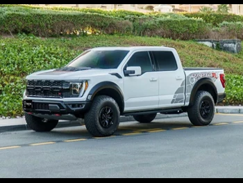 Ford  Raptor  R  2023  Automatic  13,000 Km  8 Cylinder  Four Wheel Drive (4WD)  Pick Up  White  With Warranty