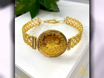 Gold Woman  Bracelet  By Weight  Turkey  13.16 Gram  Yellow Gold  21k