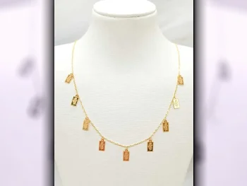 Gold Woman  Necklace  By Item ( Designers )  Turkey  Yellow Gold  21k