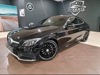 Mercedes-Benz  C-Class  300 AMG  2016  Automatic  46,000 Km  4 Cylinder  Rear Wheel Drive (RWD)  Coupe / Sport  Black  With Warranty