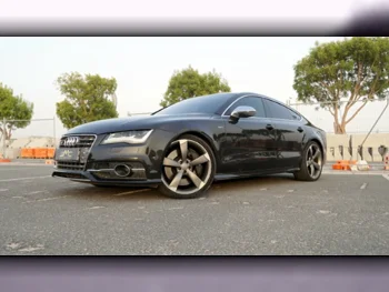 Audi  S  7  2014  Automatic  101,000 Km  8 Cylinder  All Wheel Drive (AWD)  Hatchback  Black  With Warranty
