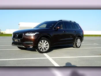 Volvo  XC  90  2018  Automatic  52,000 Km  4 Cylinder  Four Wheel Drive (4WD)  SUV  Brown Meccademia  With Warranty