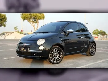 Fiat  500  Gucci  2012  Automatic  109,000 Km  4 Cylinder  Front Wheel Drive (FWD)  Convertible  Black