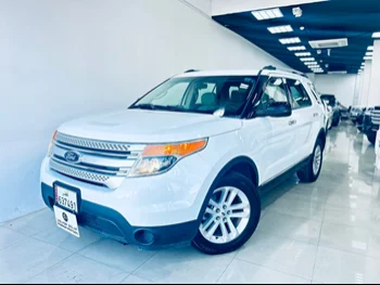 Ford  Explorer  2015  Automatic  157,000 Km  6 Cylinder  Four Wheel Drive (4WD)  SUV  White