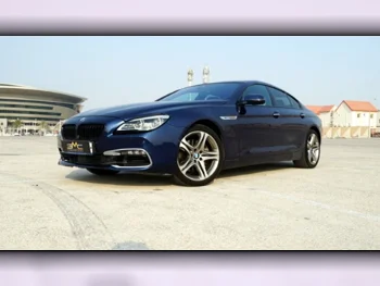 BMW  6-Series  640i Gran Coupe  2016  Automatic  69,000 Km  6 Cylinder  Rear Wheel Drive (RWD)  Sedan  Blue  With Warranty