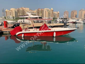 قوارب صيد وشراعية - الامارات  - 2015  - ابيض + احمر