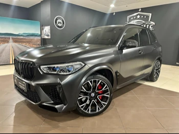 BMW  X-Series  X5 M Competition  2023  Automatic  9,800 Km  8 Cylinder  Four Wheel Drive (4WD)  SUV  Gray Matte  With Warranty