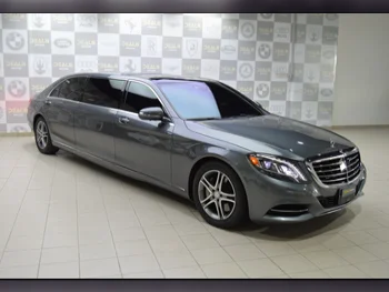 Mercedes-Benz  S-Class  550  2016  Automatic  15,000 Km  8 Cylinder  Rear Wheel Drive (RWD)  Limousine  Gray  With Warranty