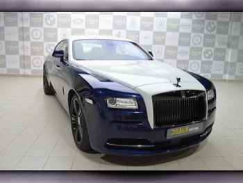 Rolls-Royce  Wraith  2016  Automatic  88,000 Km  8 Cylinder  Four Wheel Drive (4WD)  Coupe / Sport  Blue  With Warranty