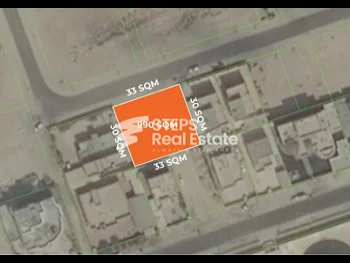 Lands For Sale in Al Shamal  - Al Ruwais  -Area Size 990 Square Meter