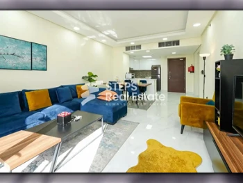2 Bedrooms  Apartment  For Rent  Lusail -  Al Erkyah  Fully Furnished