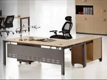 Desks & Computer Desks - Desk  - White  - With Chest of 3 Drawers