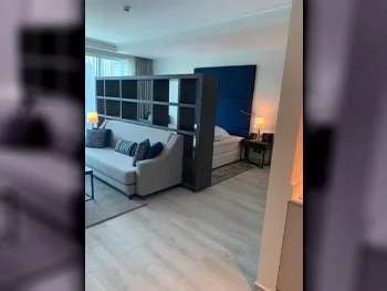1 Bedrooms  Studio  For Rent  in Doha -  Al Dafna  Fully Furnished