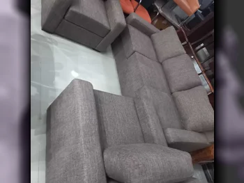 3-Seat Sofa & One Armchair  - Gray