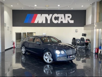 Bentley  Continental  Flying Spur  2014  Automatic  42,000 Km  12 Cylinder  All Wheel Drive (AWD)  Sedan  Blue and Gray