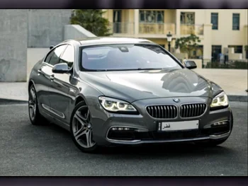 BMW  6-Series  640i  2016  Automatic  78,000 Km  6 Cylinder  Rear Wheel Drive (RWD)  Sedan  Gray