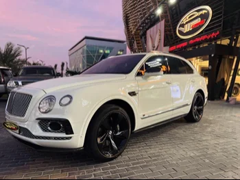 Bentley  Bentayga  First Edition  2017  Automatic  63,000 Km  12 Cylinder  Four Wheel Drive (4WD)  SUV  White