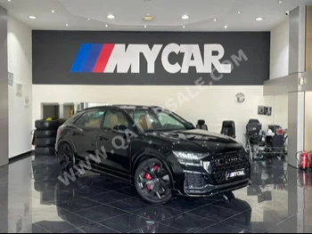 Audi  Q8  RS  2022  Automatic  36,000 Km  8 Cylinder  Four Wheel Drive (4WD)  SUV  Black  With Warranty