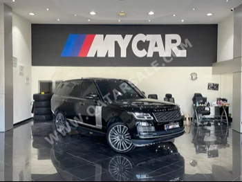 Land Rover  Range Rover  Vogue  Autobiography  2018  Automatic  107,000 Km  8 Cylinder  Four Wheel Drive (4WD)  SUV  Black