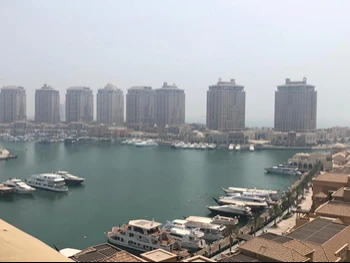  1 Bedrooms  Apartment  For Rent  in Doha -  The Pearl  Fully Furnished