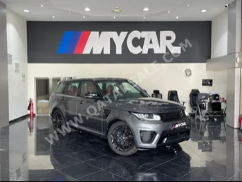 Land Rover  Range Rover  Sport SVR  2016  Automatic  92,000 Km  8 Cylinder  All Wheel Drive (AWD)  SUV  Gray  With Warranty