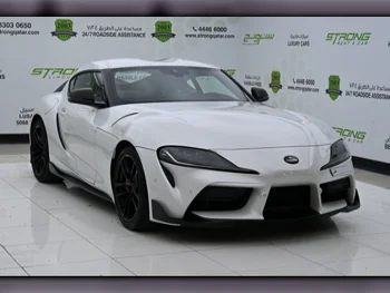 Toyota  Supra  GR  2022  Automatic  20,000 Km  6 Cylinder  Rear Wheel Drive (RWD)  Coupe / Sport  White  With Warranty