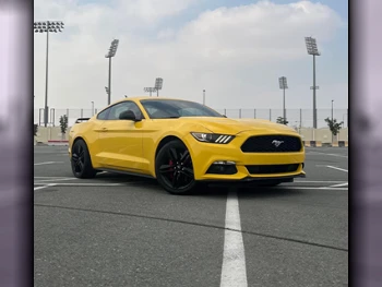 Ford  Mustang  Ecoboost  2016  Automatic  48,000 Km  4 Cylinder  Rear Wheel Drive (RWD)  Coupe / Sport  Yellow