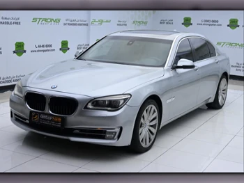 BMW  7-Series  740 Li  2014  Automatic  170,000 Km  6 Cylinder  Rear Wheel Drive (RWD)  Sedan  Silver