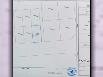Lands Al Shamal  Al Ruwais Area Size 504 Square Meter