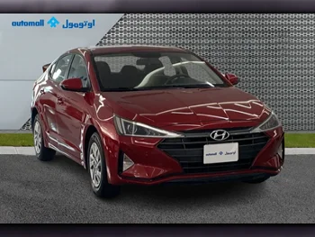 Hyundai  Elantra  2019  Automatic  60,339 Km  4 Cylinder  Front Wheel Drive (FWD)  Sedan  Red  With Warranty
