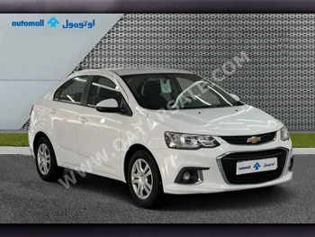 Chevrolet  Aveo  2019  Automatic  58,695 Km  4 Cylinder  Front Wheel Drive (FWD)  Sedan  White