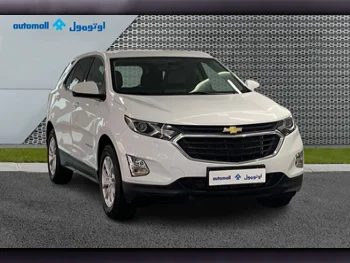 Chevrolet  Equinox  2019  Automatic  58,939 Km  4 Cylinder  Front Wheel Drive (FWD)  SUV  White  With Warranty
